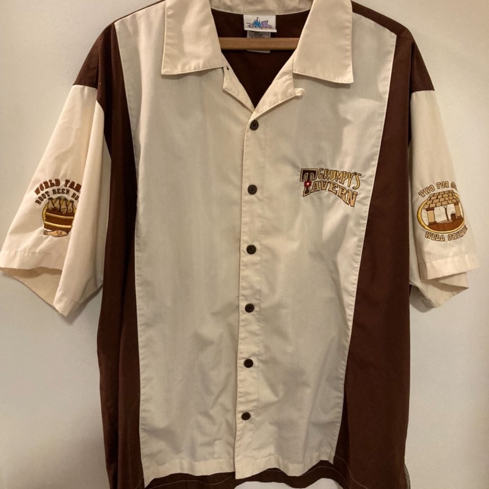 Disneyland Grumpy Bowling Men’s Shirt, XL